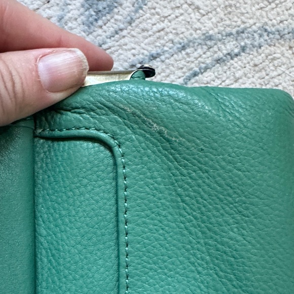 HOBO Green Leather Clutch - Picture 8 of 8
